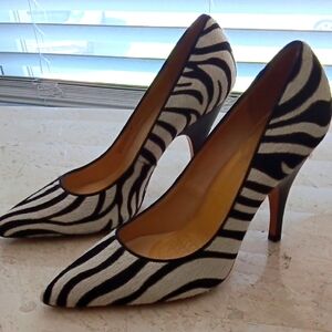 Zebra Print High Heels by TALBOTS